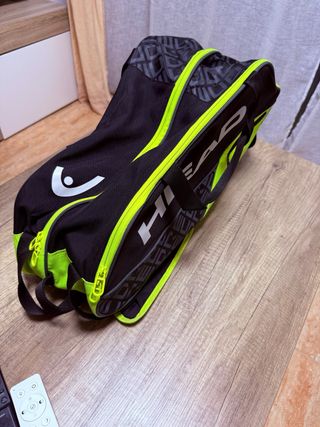 Paletero HEAD Core Padel Combi Negro/Amarillo