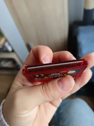 Juego gameboy Pokémon edición Rubí