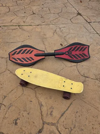 Monopatín y Tabla Waveboard