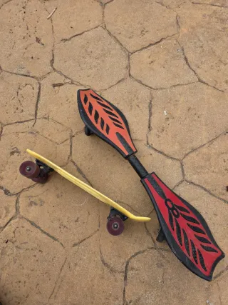 Monopatín y Tabla Waveboard