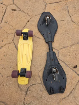 Monopatín y Tabla Waveboard