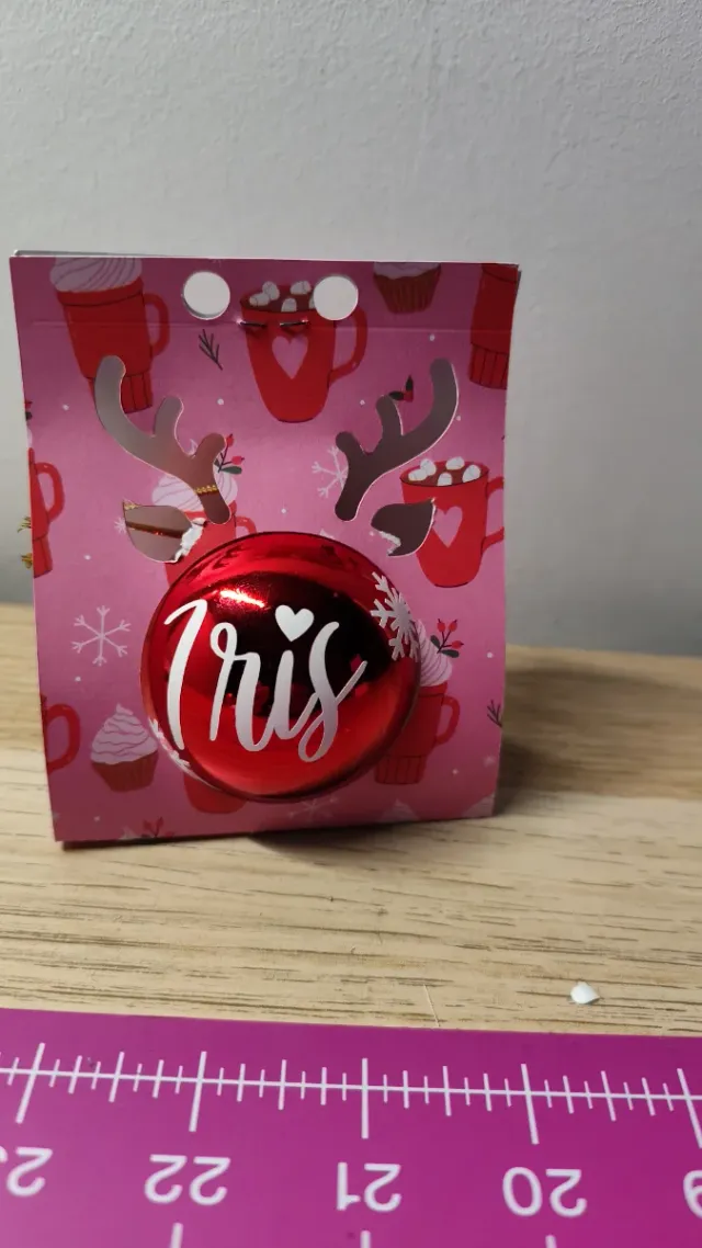 Bolas de Navidad Reindeer con Nombre