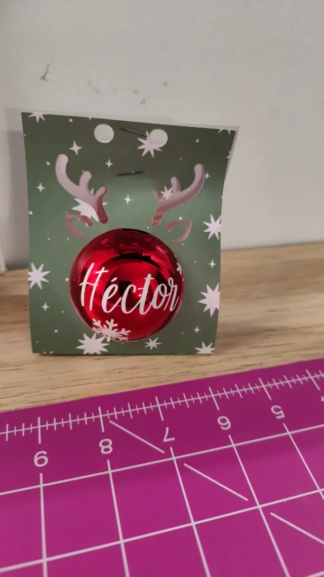 Bolas de Navidad Reindeer con Nombre