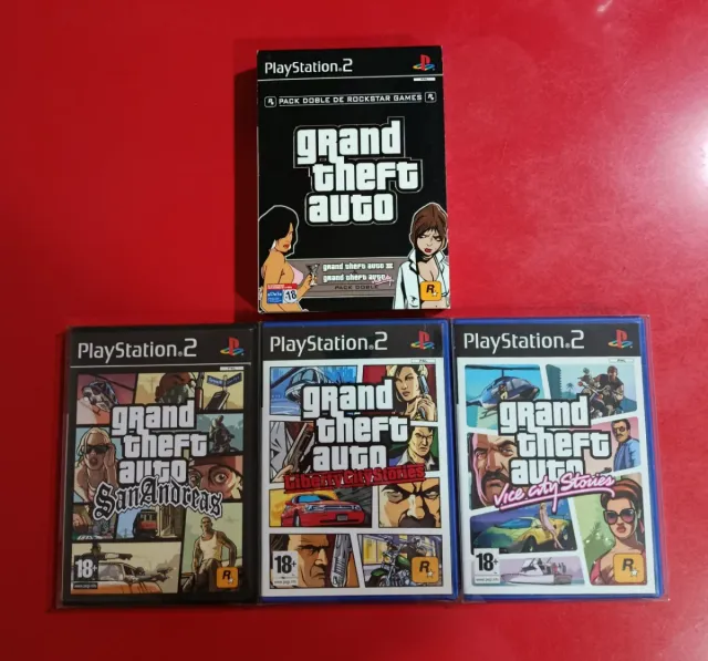 Saga completa grand theft auto gta ps2