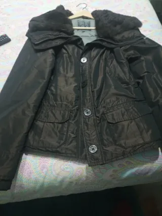 Plumífero Calvin Klein Marrón Mujer