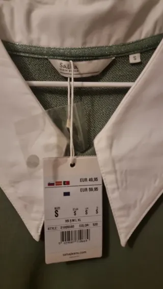 Sudadera con camisa Salsa Talla S/M