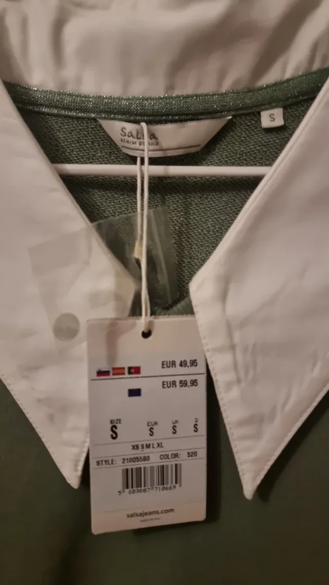 Sudadera con camisa Salsa Talla S/M