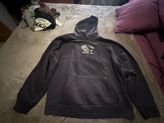 Sudadera Honda Gris con Capucha