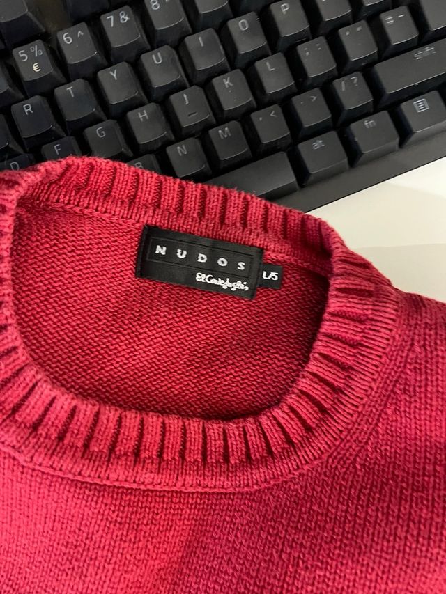 Vintage Sweater 90s Colorblock Knit Retro