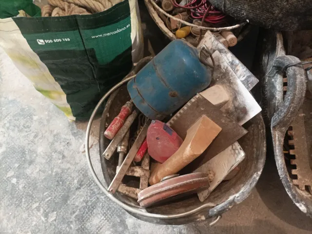 Lote de herramientas varias.