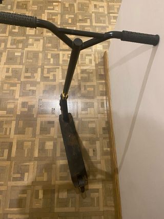 Patinete Scooter Schildkrot Negro y amarillo