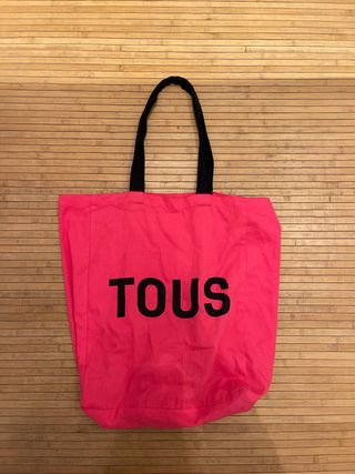 Bolsa de tela Tous rosa