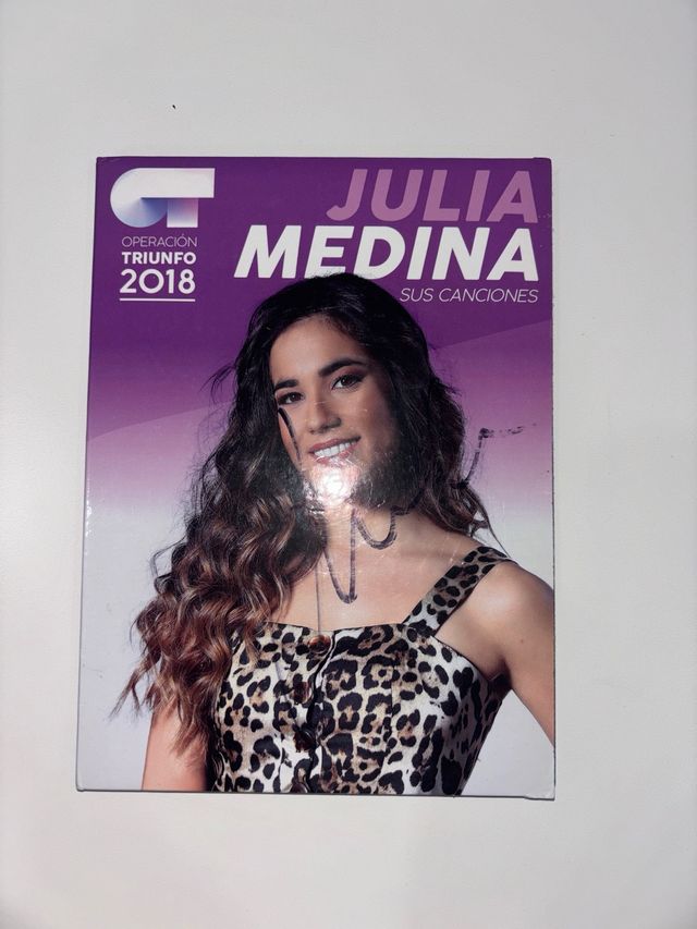 Disco Julia Medina OT Firmado 2 Veces