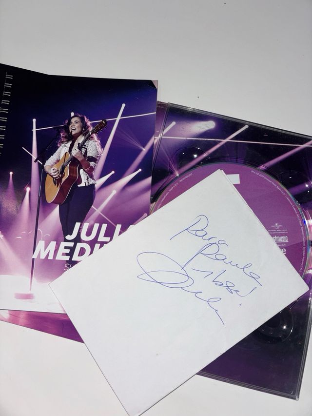 Disco Julia Medina OT Firmado 2 Veces