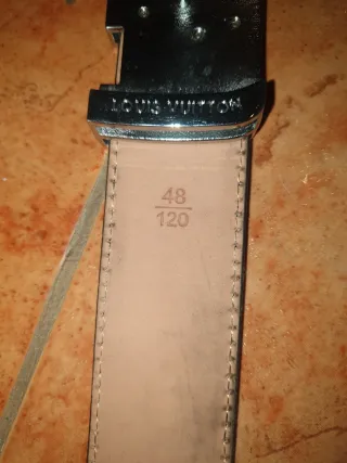 Cinturón Louis Vuitton Nero Grigio