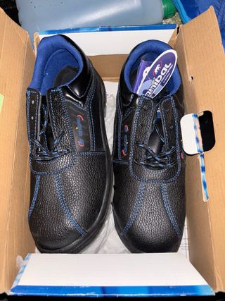 Bambas de seguridad Anibal negras y azules