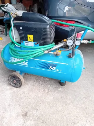 Compresor ABAC 50 2HP Azul