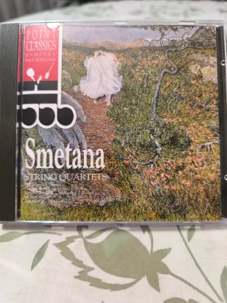 Smetana, Dvorak, Brahms,Mozart..5 CDs de cuartetos