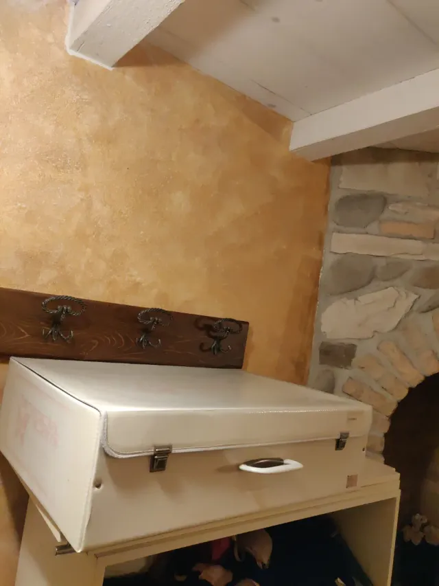 Copriletto 2 piazze beige tessuto