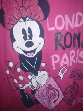 Vestido Minnie Mouse Disneyland Rosa