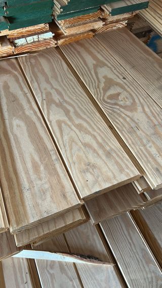 Tablones de madera rústica