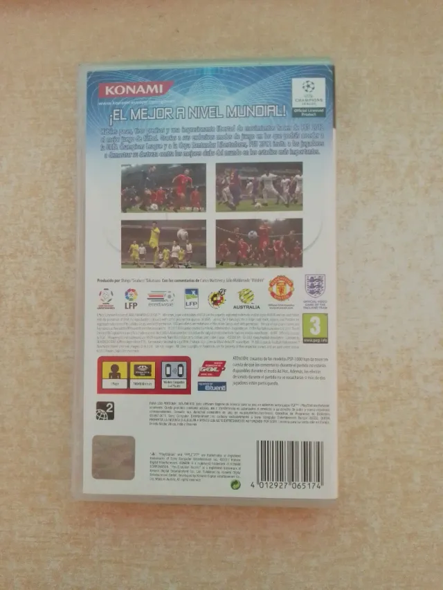 Lote 4 Juegos PSP: PES 2011, 2012, FIFA 13