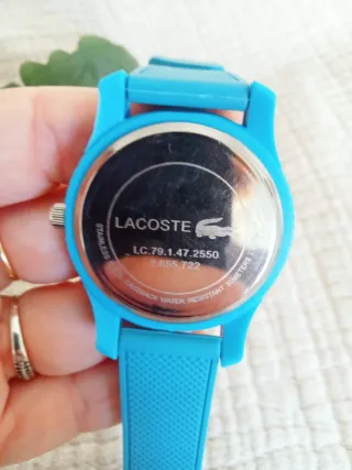 Reloj Lacoste Azul y Negro