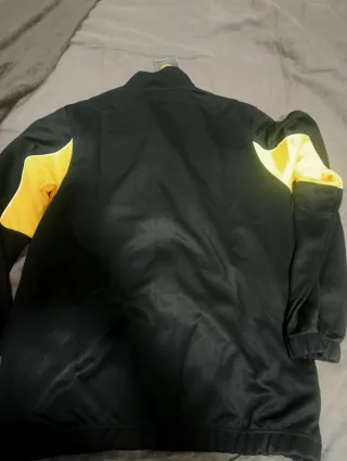 Chándal Borussia Dortmund Puma Negro/Amarillo