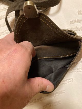 Bolso Cuero Crazy Horse Riñonera Bandolera