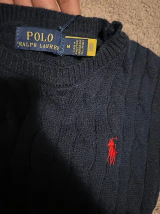 Maglione Polo Ralph Lauren Blu Uomo