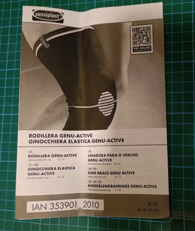 Rodillera Sensiplast Genu-Active XL