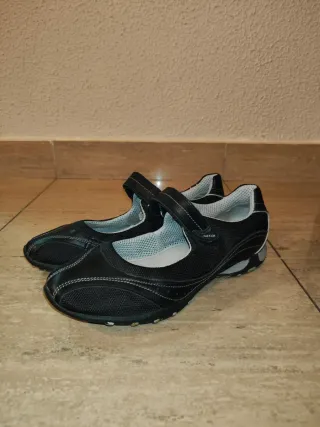 Zapatillas Geox Mujer Negras