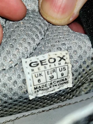 Zapatillas Geox Mujer Negras