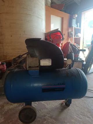 Compresor de aire azul