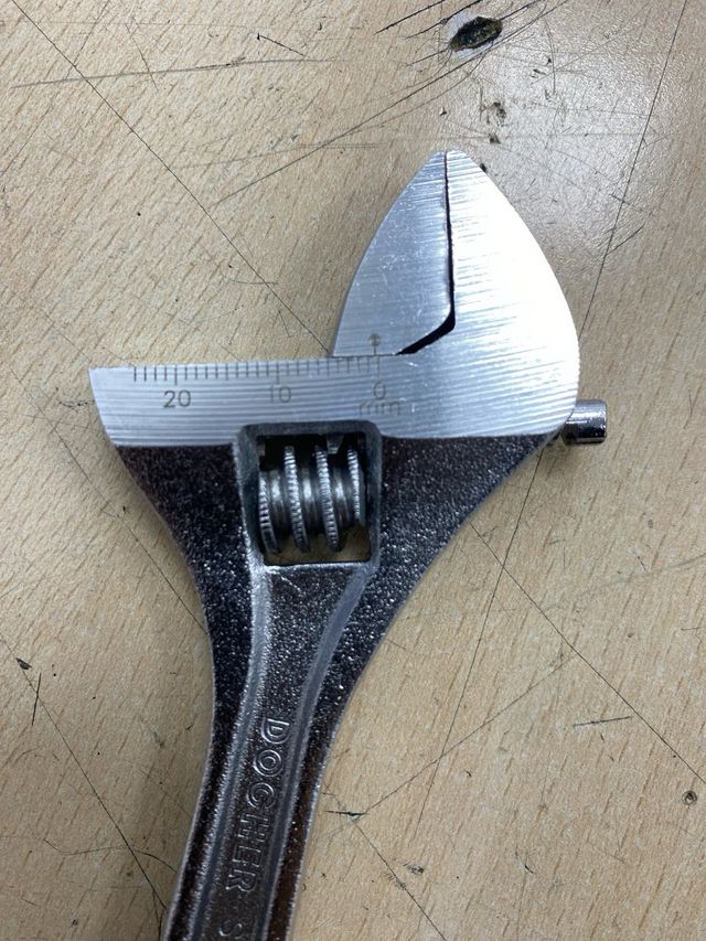 Llave inglesa Dogher 6 Acero Cr-V