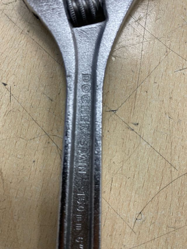 Llave inglesa Dogher 6 Acero Cr-V