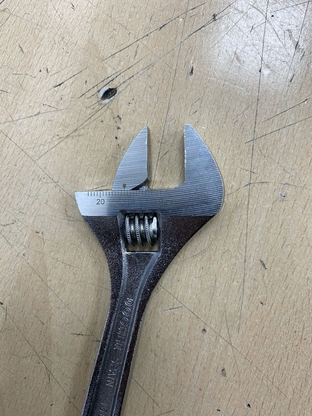 Llave inglesa Dogher 6 Acero Cr-V