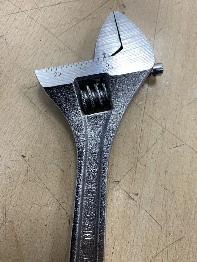 Llave inglesa Dogher 6 Acero Cr-V