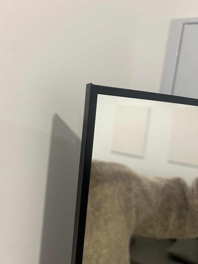 Espejo cuerpo entero negro