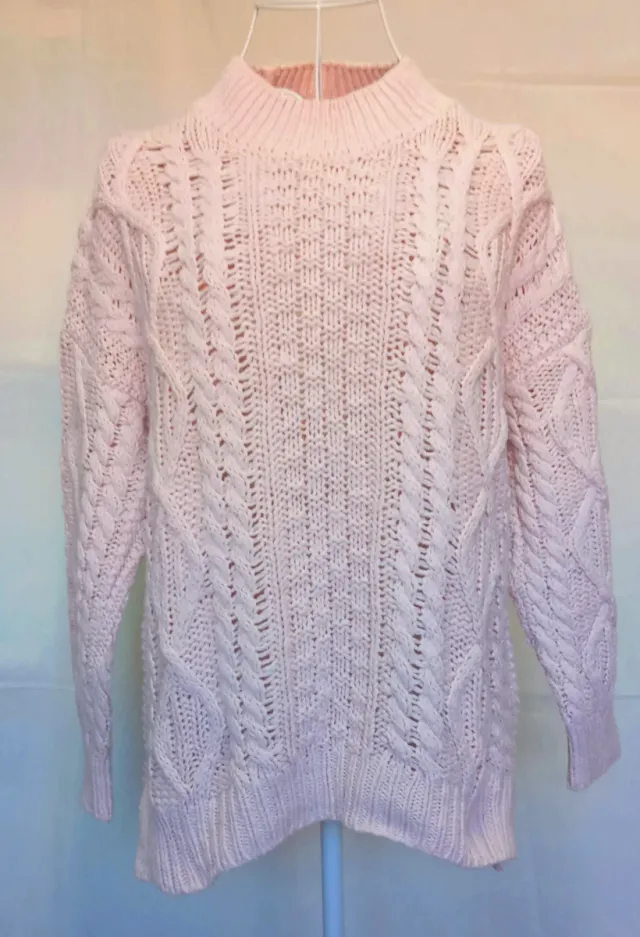 Lote 2 jerséis gruesos  Stradivarius rosa/ burdeos