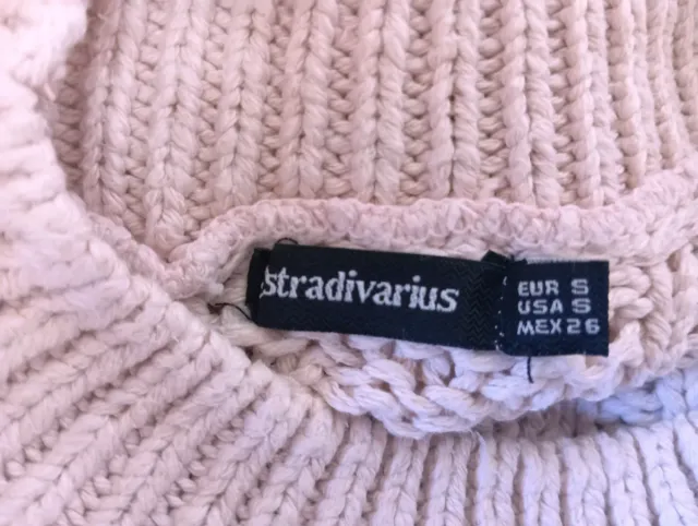 Lote 2 jerséis gruesos  Stradivarius rosa/ burdeos