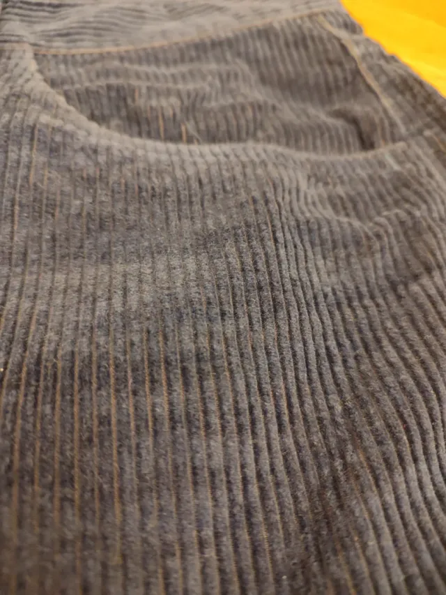 Pantaloni Loro Piana uomo velluto blu tg S