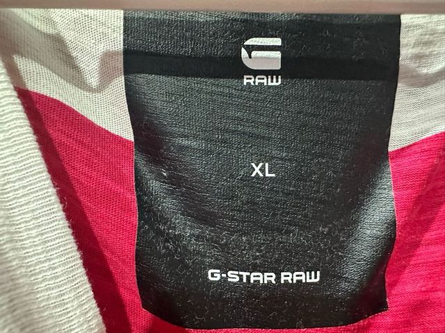 Camiseta G-Star Raw Ray Hombre Talla XL