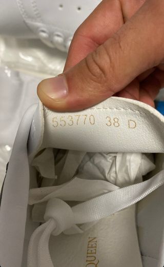 scarpe mc queen nuove taglia 38