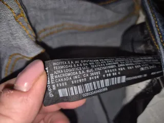 Jeans campana Zara azul