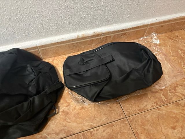 Set 3 Maletas Viaje Negra y Roja