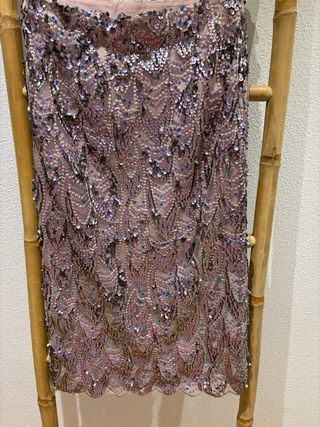 Falda Zara Lentejuelas