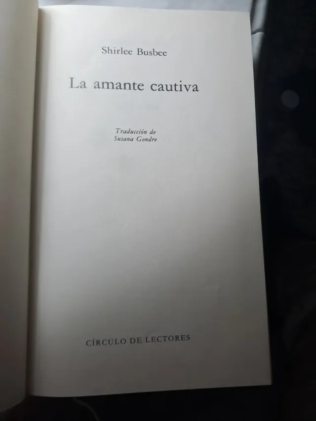 La amante cautiva