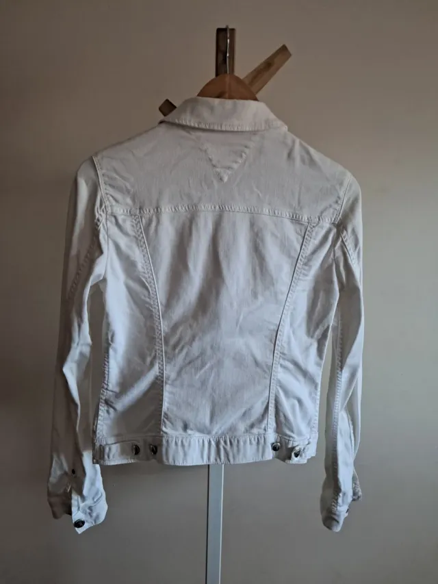 Cazadora vaquera Tommy Hilfiger blanca