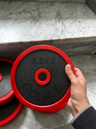 Set pesi palestra CCLIFE 2.5kg